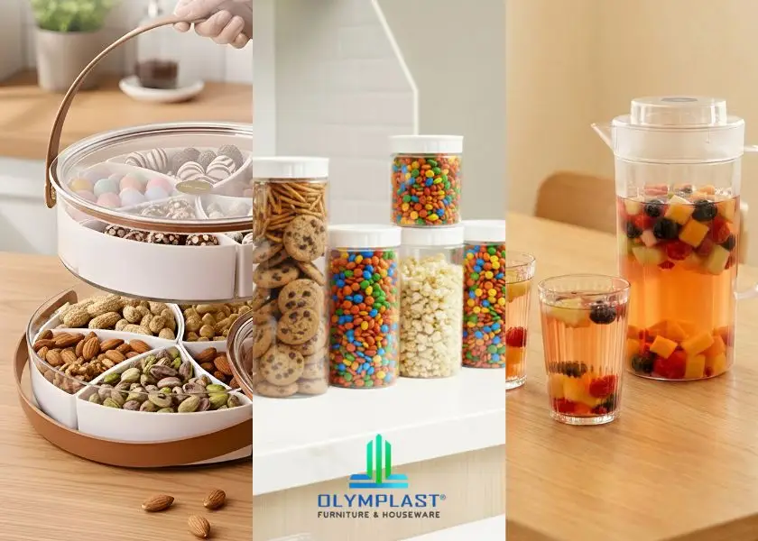 Wadah & Toples Makanan Olymplast Houseware